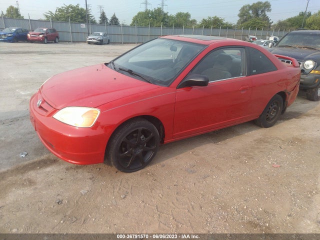 2001 HONDA CIVIC EX VIN: 1HGEM22971L074261