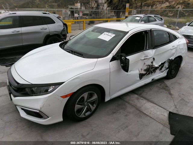 Honda Civic Sedan Lx 2020 2HGFC2F66LH532475 Image 2