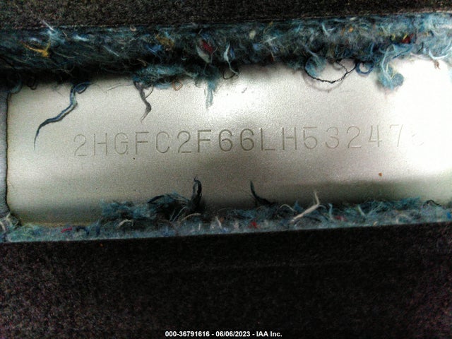 Honda Civic Sedan Lx 2020 2HGFC2F66LH532475 Image 10