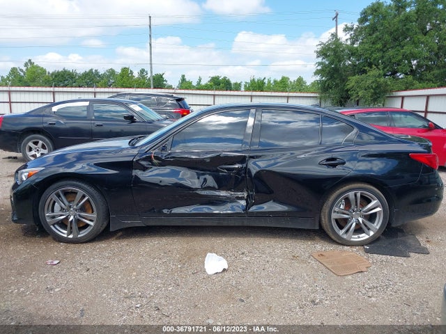 2014 INFINITI Q50 HYBRID SPORT VIN: JN1AV7AR6EM701690