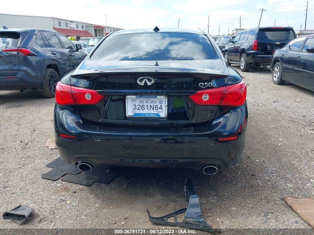 2014 INFINITI Q50 HYBRID SPORT VIN: JN1AV7AR6EM701690