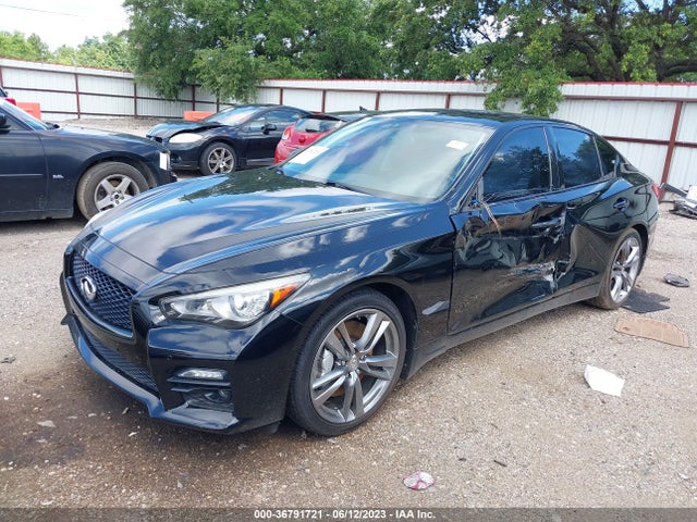 2014 INFINITI Q50 HYBRID SPORT VIN: JN1AV7AR6EM701690