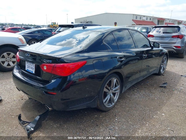 2014 INFINITI Q50 HYBRID SPORT VIN: JN1AV7AR6EM701690