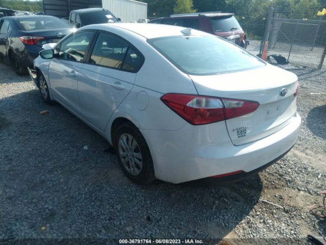 KNAFK4A60G5554373 KIA FORTE LX