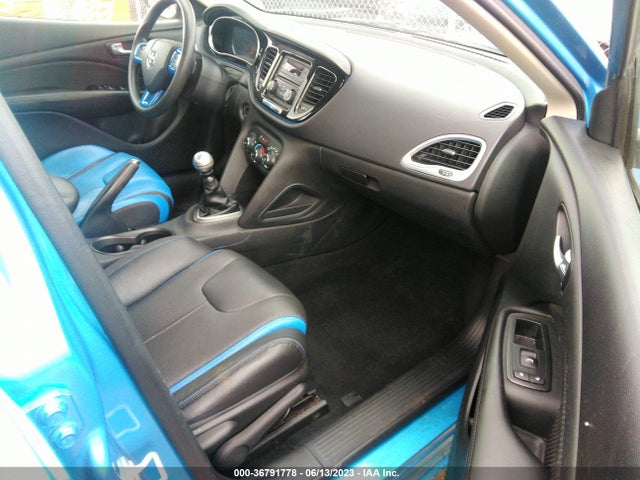 2016 DODGE DART TURDO VIN: 1C3CDFFH1GD819141