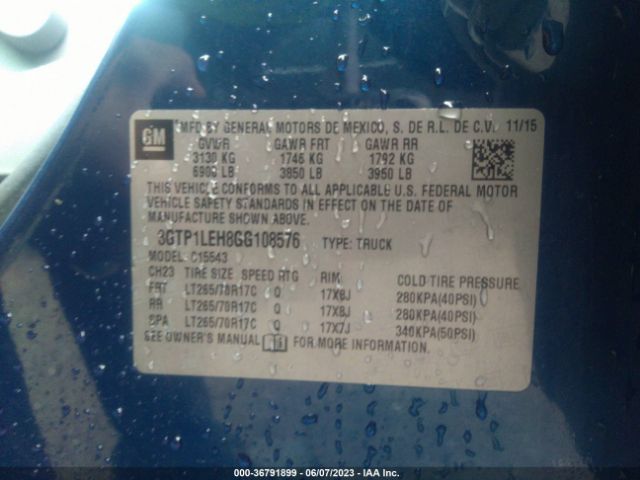 3GTP1LEH8GG108576 GMC SIERRA 1500