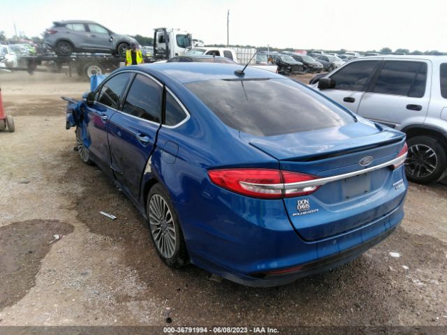 3FA6P0RU7HR316184 Ford FUSION HYBRID
