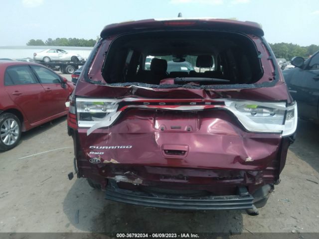 1C4RDJAG4HC622222 Dodge Durango Sxt