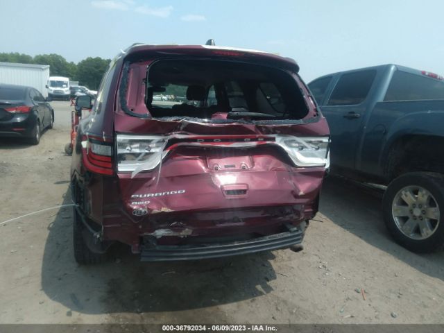 1C4RDJAG4HC622222 Dodge Durango Sxt