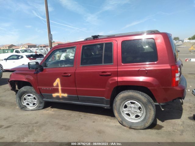 1C4NJRBB2HD127701 Jeep Patriot Sport