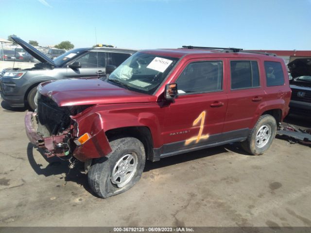 1C4NJRBB2HD127701 Jeep Patriot Sport
