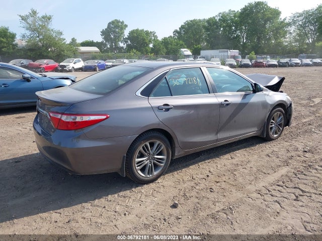 2016 TOYOTA CAMRY XLE/SE/LE/XSE VIN: 4T1BF1FK2GU612706