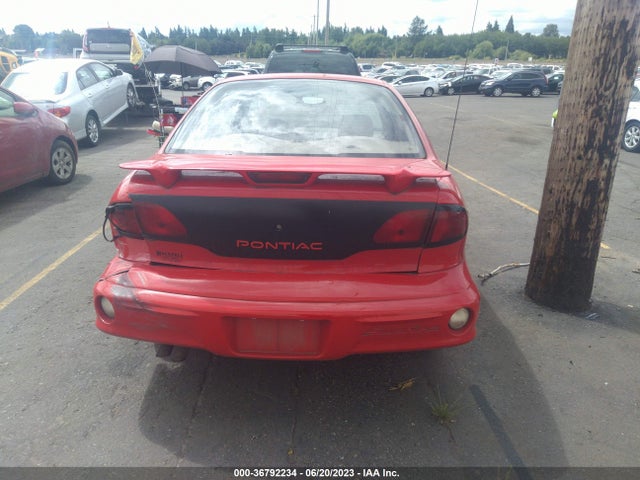 2001 PONTIAC SUNFIRE SE VIN: 1G2JB524417418148