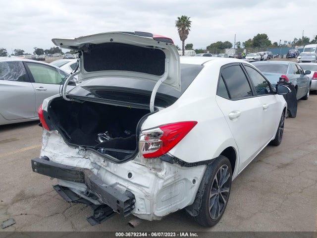 2017 TOYOTA COROLLA L/LE/XLE/SE VIN: 5YFBURHE4HP704916