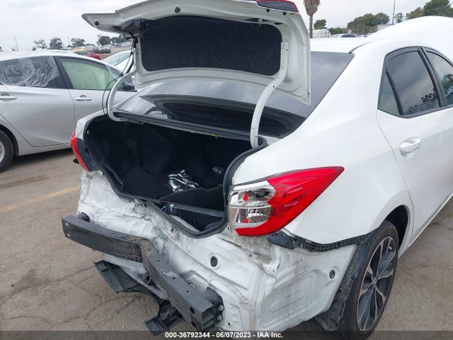 2017 TOYOTA COROLLA L/LE/XLE/SE VIN: 5YFBURHE4HP704916