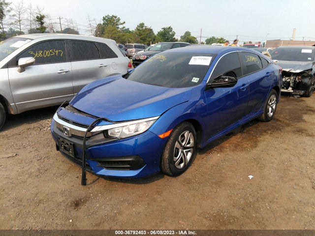 Honda Civic Sedan Lx 2018 2HGFC2F51JH587873 Image 2