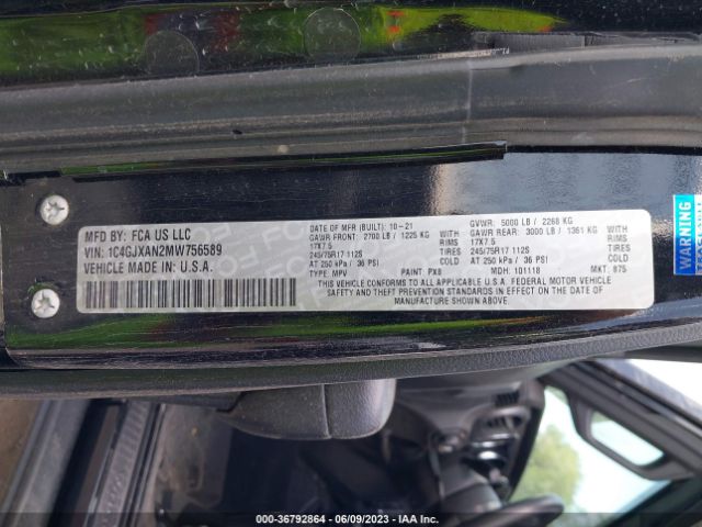 1C4GJXAN2MW756589 Jeep Wrangler Sport S