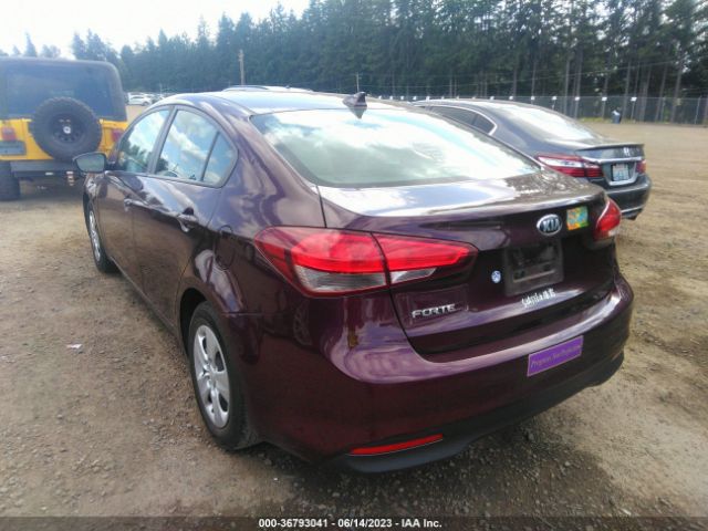 3KPFL4A71JE252840 KIA FORTE LX