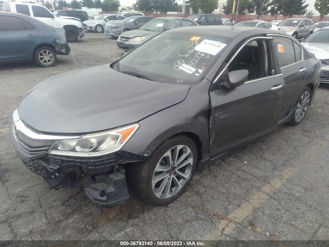 Aukcja sprzedaży 2017 Honda Accord Sedan Sport, vin: 1HGCR2F50HA080098, numer aukcji: 36793140
