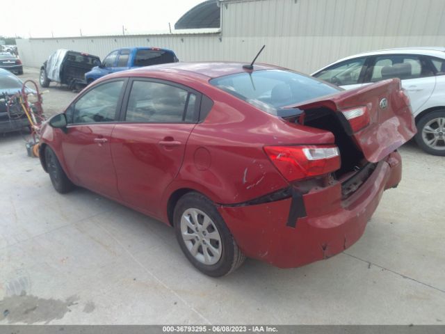 KNADM4A39F6436077 KIA RIO LX