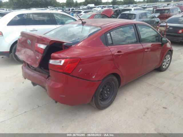 KNADM4A39F6436077 KIA RIO LX