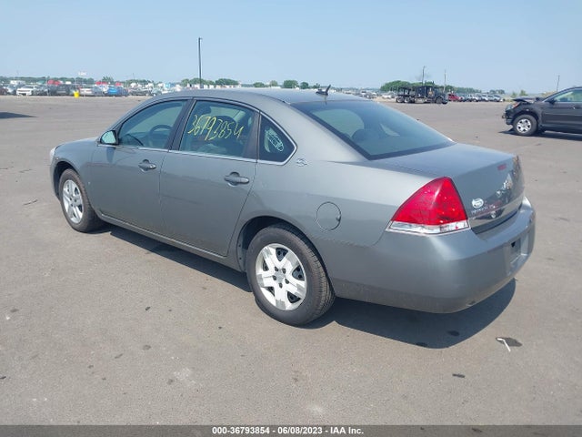 2008 CHEVROLET IMPALA LS VIN: 2G1WB58K081351488