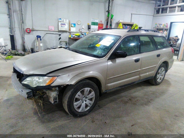 2008 SUBARU OUTBACK VIN: 4S4BP60C487300009