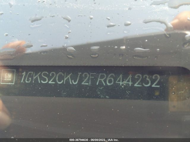 1GKS2CKJ2FR644232 GMC YUKON DENALI