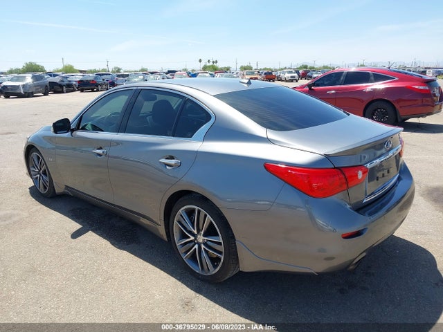 JN1FV7AP1GM420713 Infiniti Q50 3.0t Red Sport 400