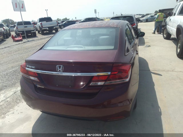 Honda Civic Sedan Lx 2014 2HGFB2F58EH532314 Image 16