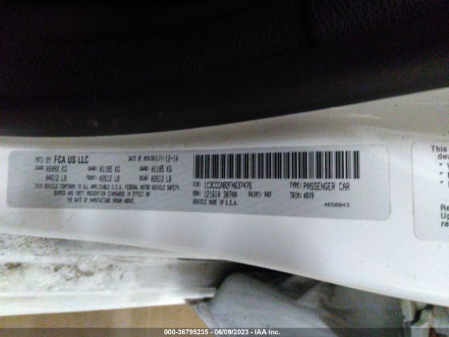 1C3CCCAB2FN637476 Chrysler 200 Limited