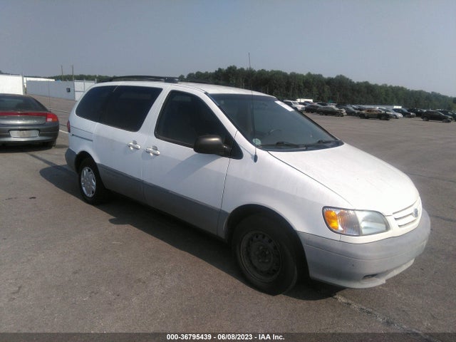 2002 TOYOTA SIENNA LE/XLE VIN: 4T3ZF13C72U502388