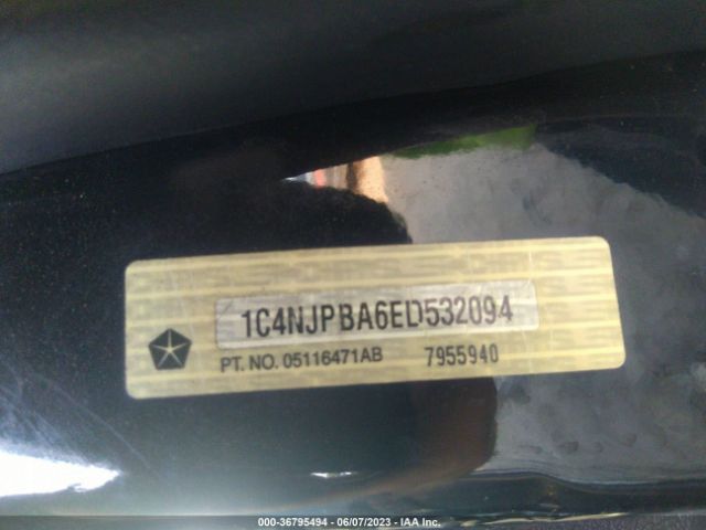 1C4NJPBA6ED532094 Jeep Patriot Sport