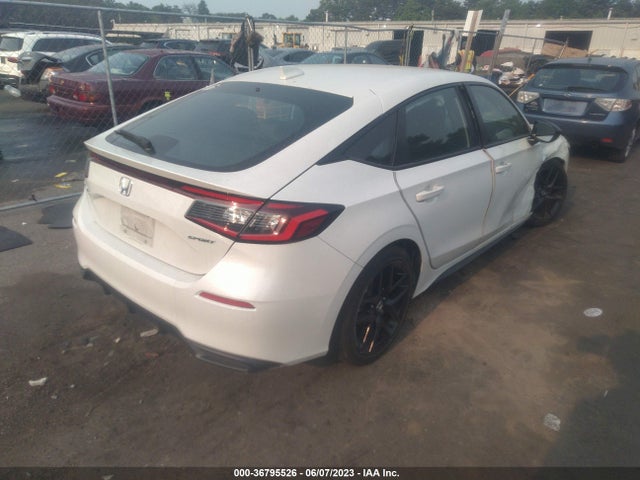2022 HONDA CIVIC HATCHBACK SPORT VIN: 19XFL2H84NE004171