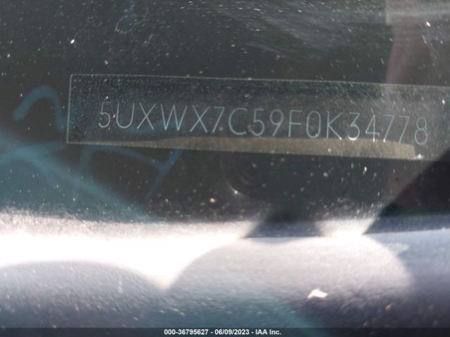 5UXWX7C59F0K34778 BMW X3 Xdrive35i