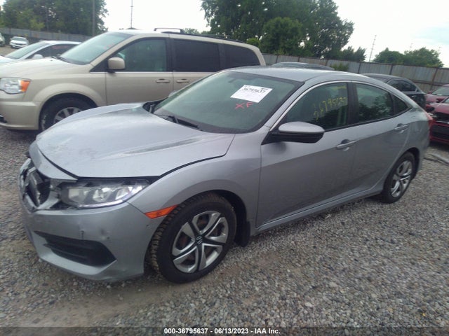 Honda Civic Sedan Lx 2016 19XFC2F57GE200519 Image 2