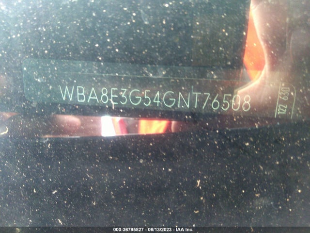 WBA8E3G54GNT76508 BMW 3 Series 328i Xdrive