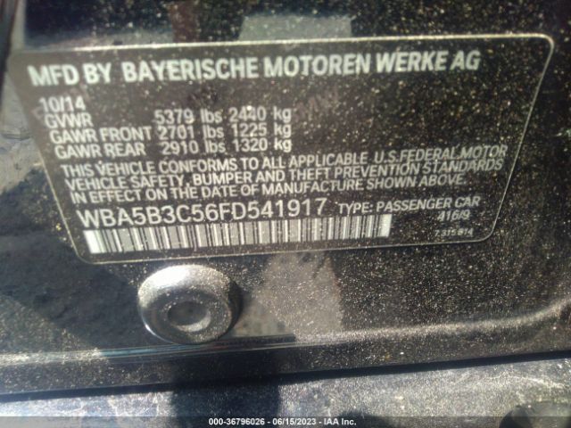 WBA5B3C56FD541917 BMW 5 Series 535i Xdrive