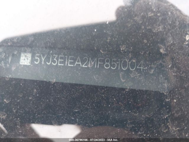 5YJ3E1EA2MF851004 Tesla Model 3 Standard Range Plus