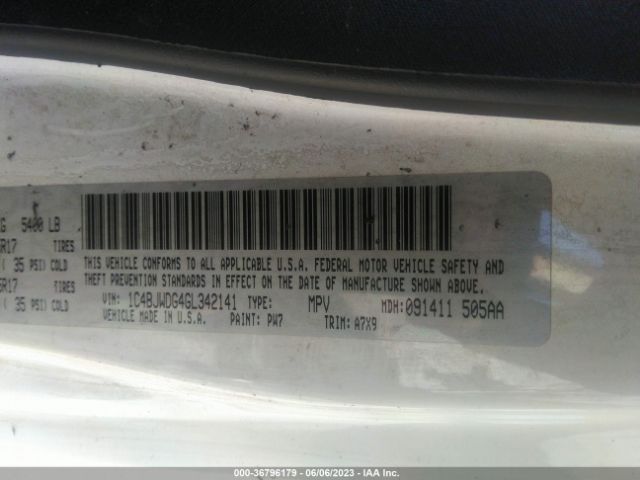 1C4BJWDG4GL342141 Jeep Wrangler Unlimited Sport