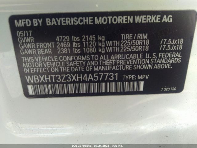 WBXHT3Z3XH4A57731 BMW X1 Xdrive28i