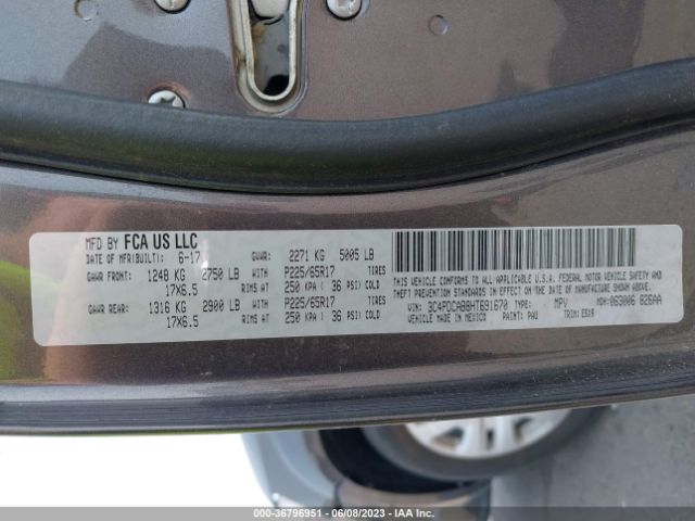 3C4PDCAB8HT691670 Dodge JOURNEY SE