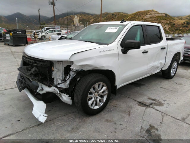 2022 CHEVROLET SILVERADO 1500 CUSTOM VIN: 1GCPABEK3NZ599464