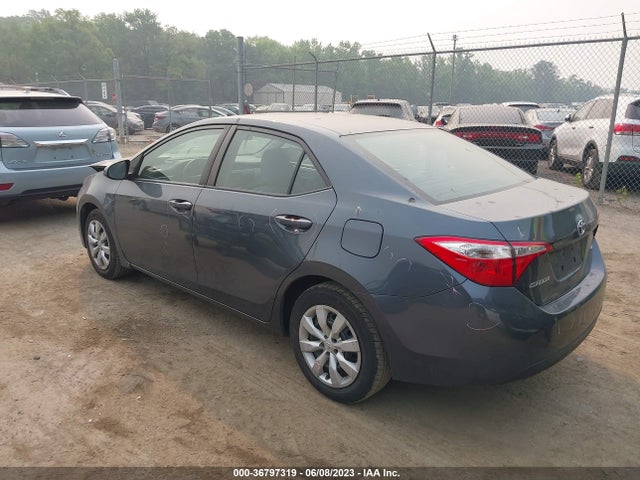 2015 TOYOTA COROLLA L/LE/S/S PLUS/LE PLUS VIN: 2T1BURHE3FC303516