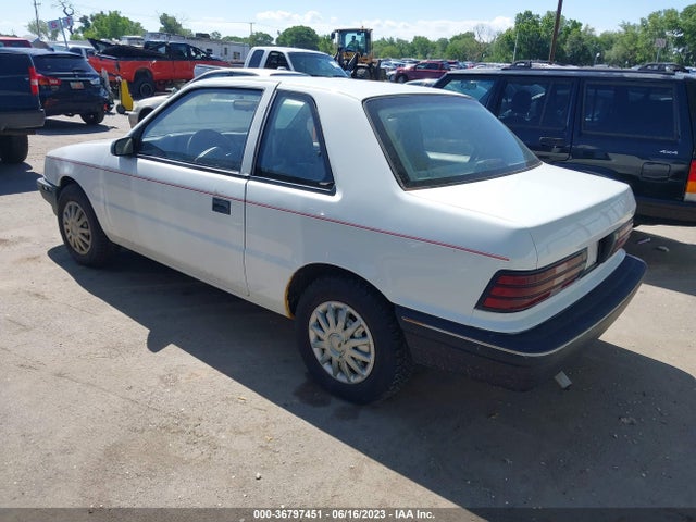 1991 PLYMOUTH SUNDANCE AMERICA/S VIN: 1P3XP24D3MN512427