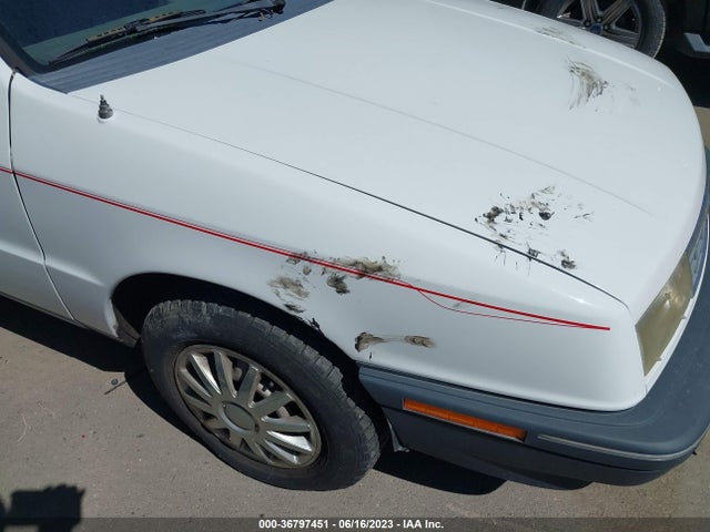 1991 PLYMOUTH SUNDANCE AMERICA/S VIN: 1P3XP24D3MN512427