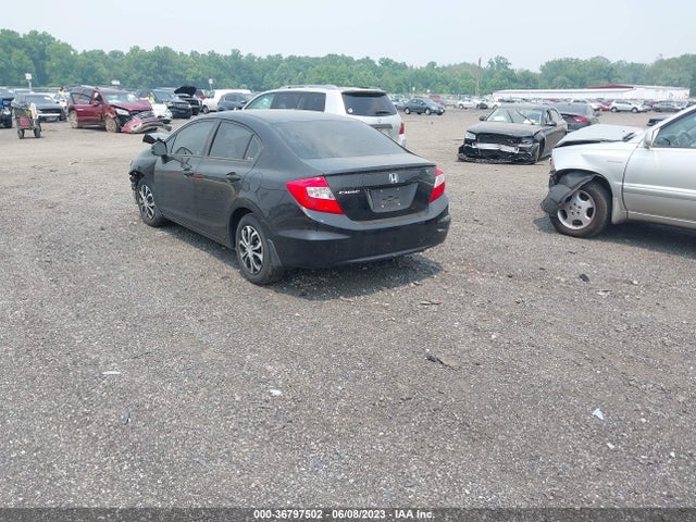 2012 HONDA CIVIC SDN LX VIN: 19XFB2F55CE094214