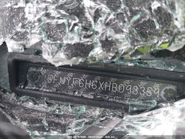 Honda Pilot Ex-l 2017 5FNYF6H6XHB093359 Image 9