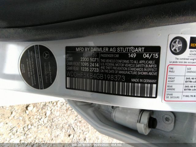 WDDHF5KB4GB198373 Mercedes-Benz E-class E 350