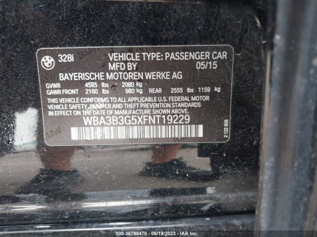 WBA3B3G5XFNT19229 BMW 3 Series 328i Xdrive